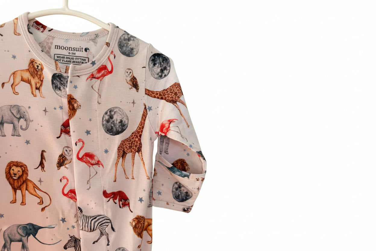 Magnetic Closure Baby Onesies