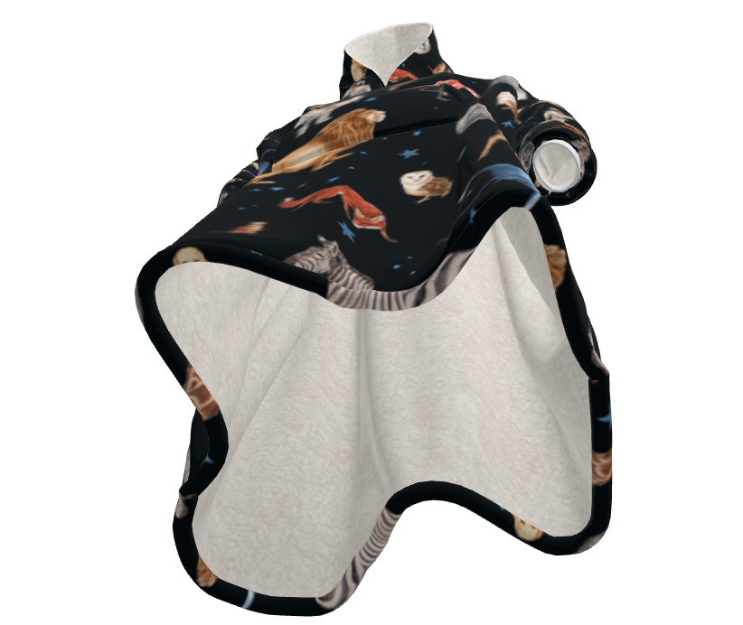 Wearable Blanket Hoodie Sherpa Fleece